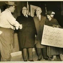 Walter Foy with Two Unidentified Men and an Unidentified Woman